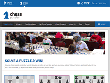 Tablet Screenshot of chesspuzzles.com